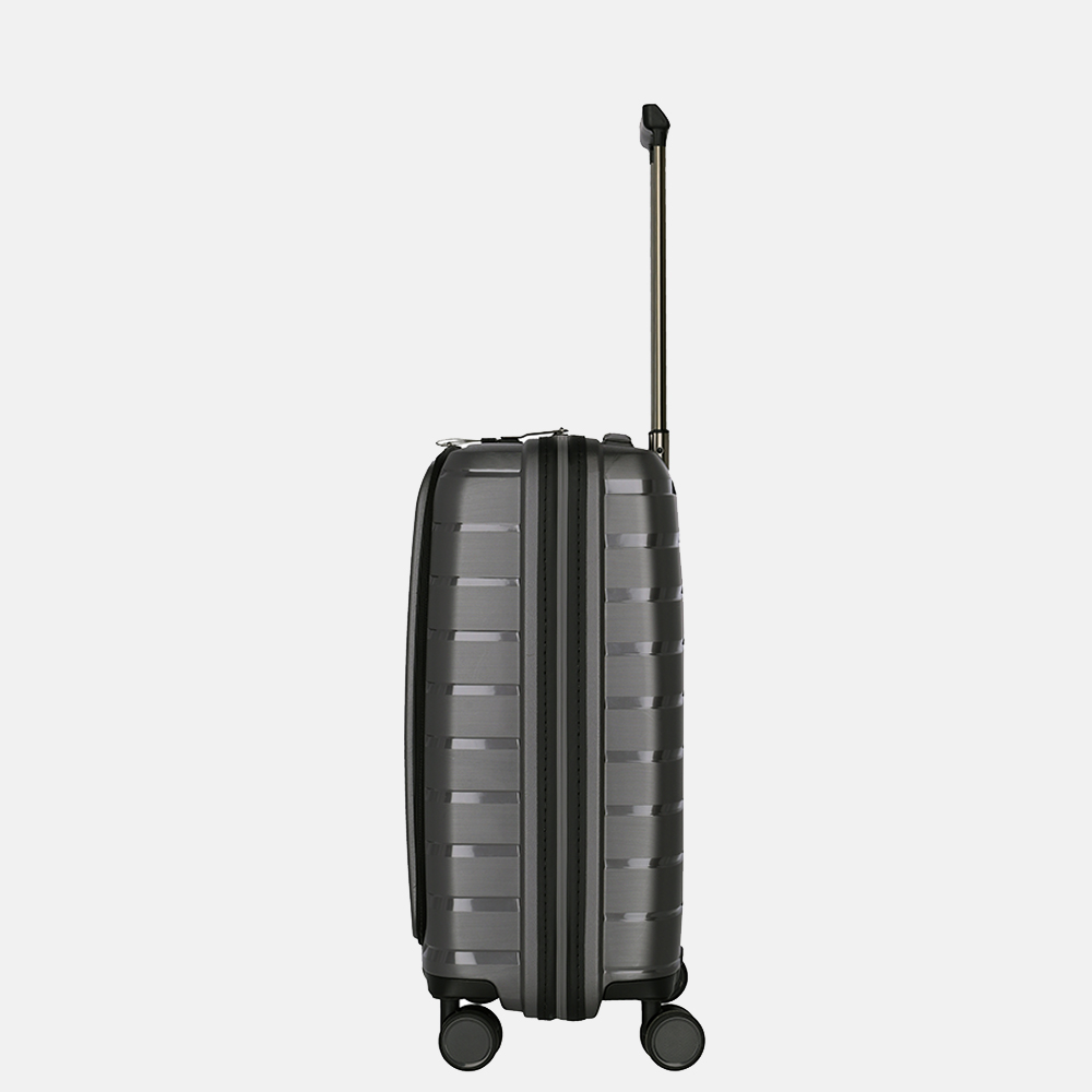 Travelite Air Base handbagage koffer 55 cm antraciet bij Duifhuizen