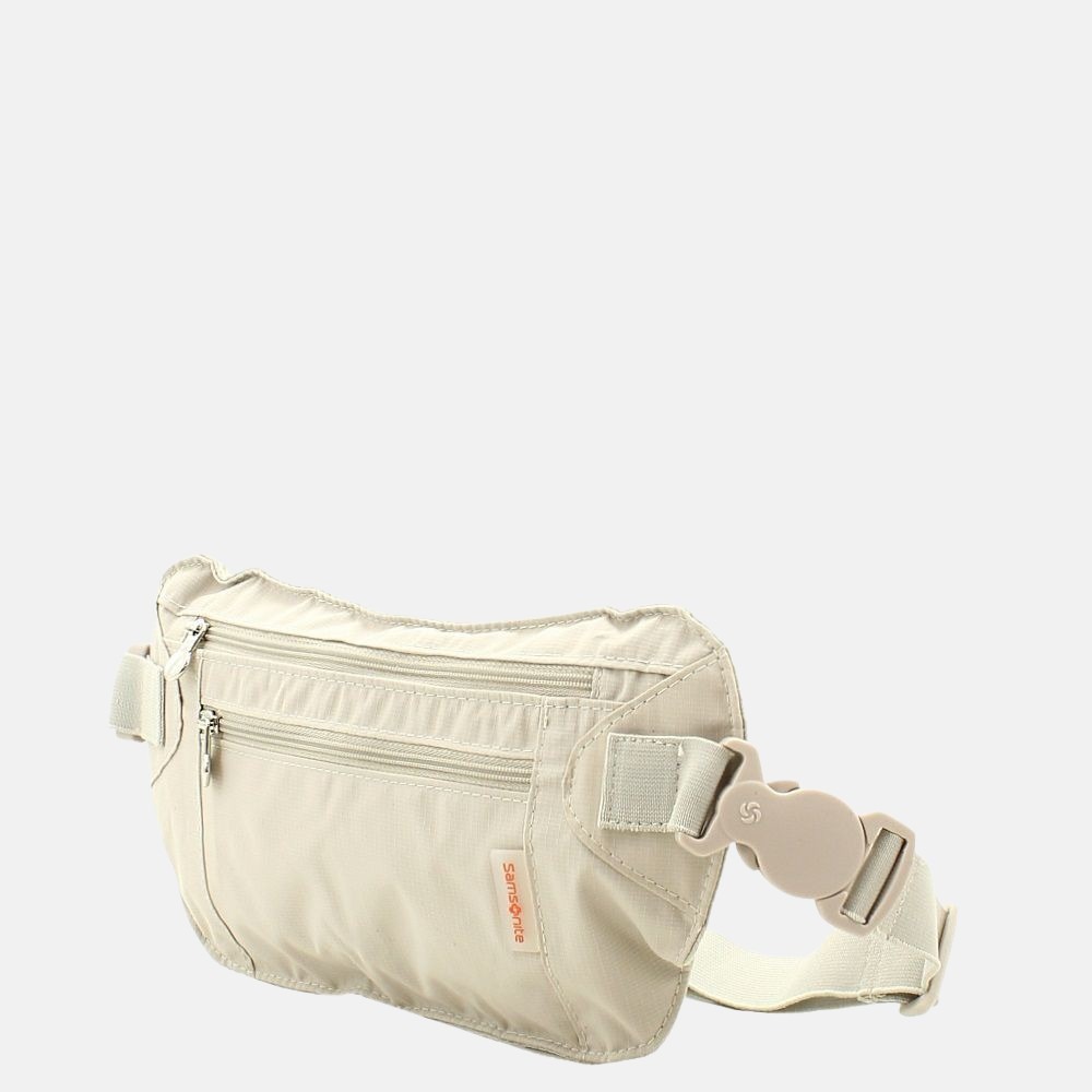 Samsonite Money Belt heuptas beige bij Duifhuizen