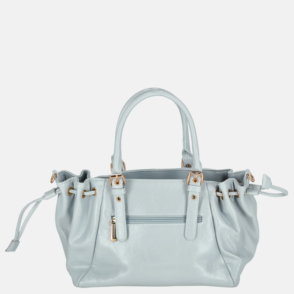 Flora & Co handtas lak blue clair bij Duifhuizen