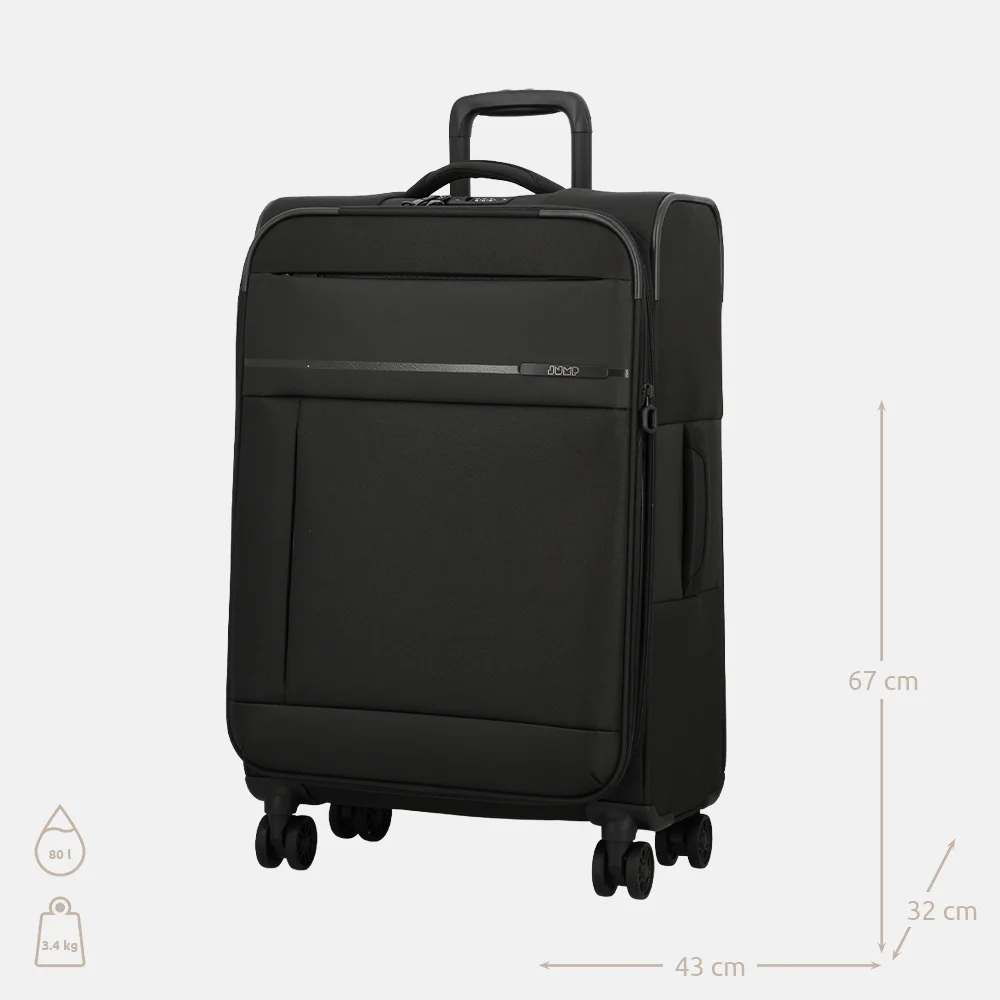 Jump Monthelys souple Spinner 67 cm anthracite bij Duifhuizen