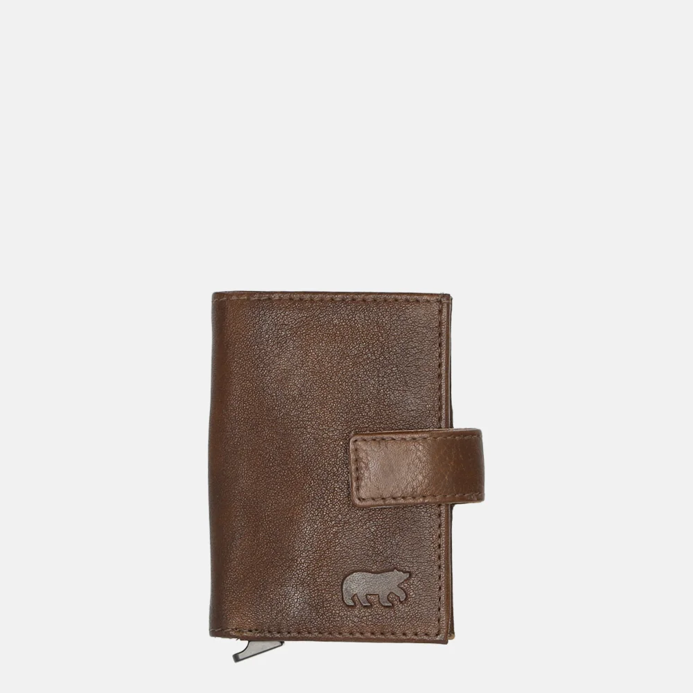 Bear Design pasjeshouder bruin