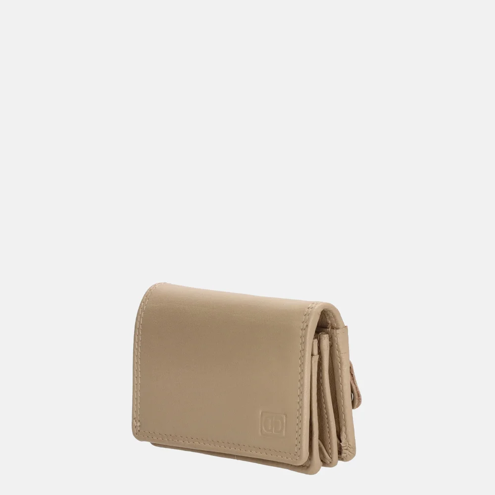 DD Exclusive portemonnee light taupe bij Duifhuizen