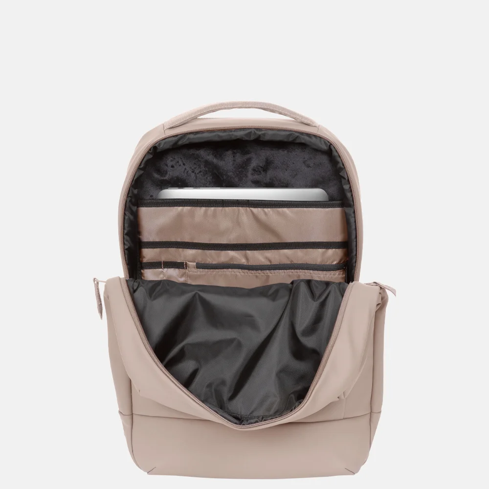 Eastpak Tecum F laptoprugzak 16 inch matte sand bij Duifhuizen