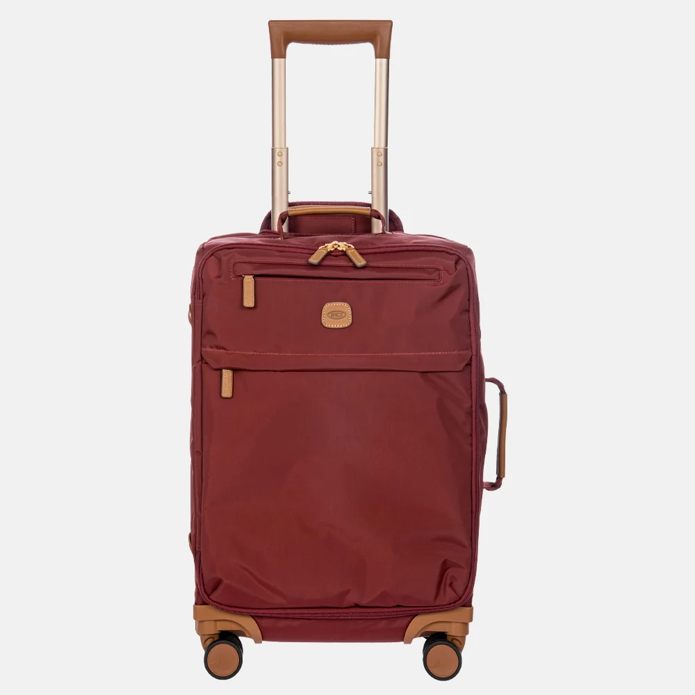 Bric's X-Travel handbagage koffer 55 cm bordeaux bij Duifhuizen