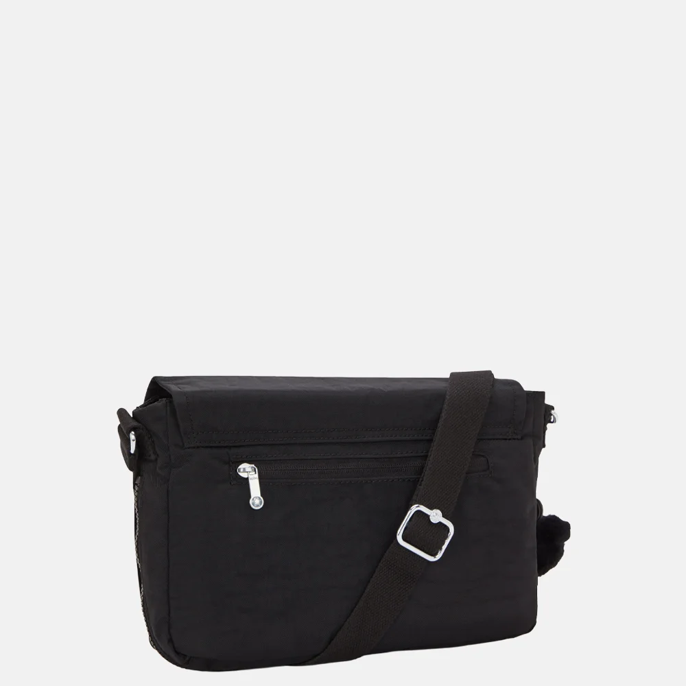 Kipling Dalma schoudertas black noir bij Duifhuizen