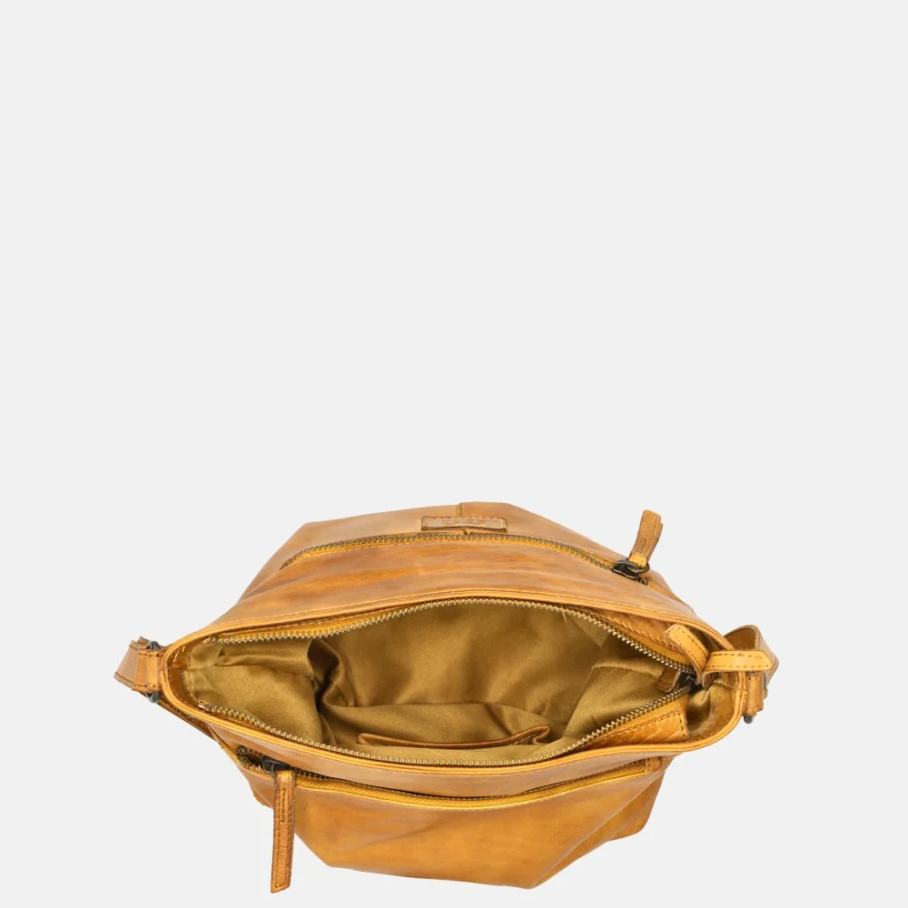 Bear Design Nancy crossbody tas geel bij Duifhuizen