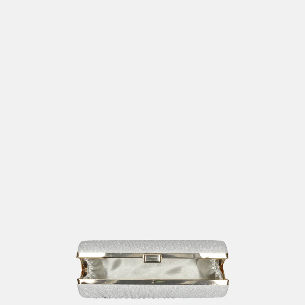 Firenze clutch silver bij Duifhuizen