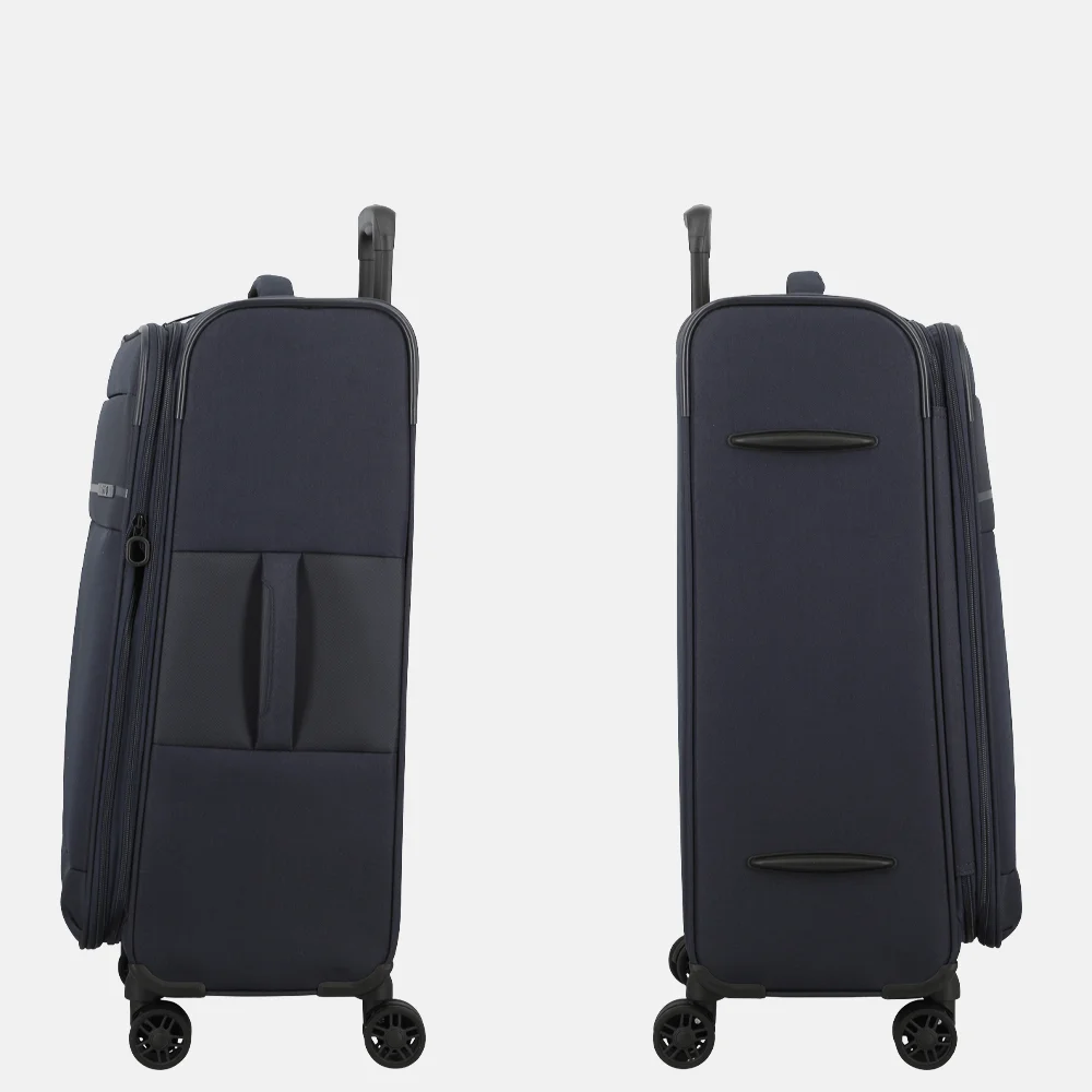 Jump Monthelys souple Spinner 67 cm reiskoffer donkerblauw bij Duifhuizen