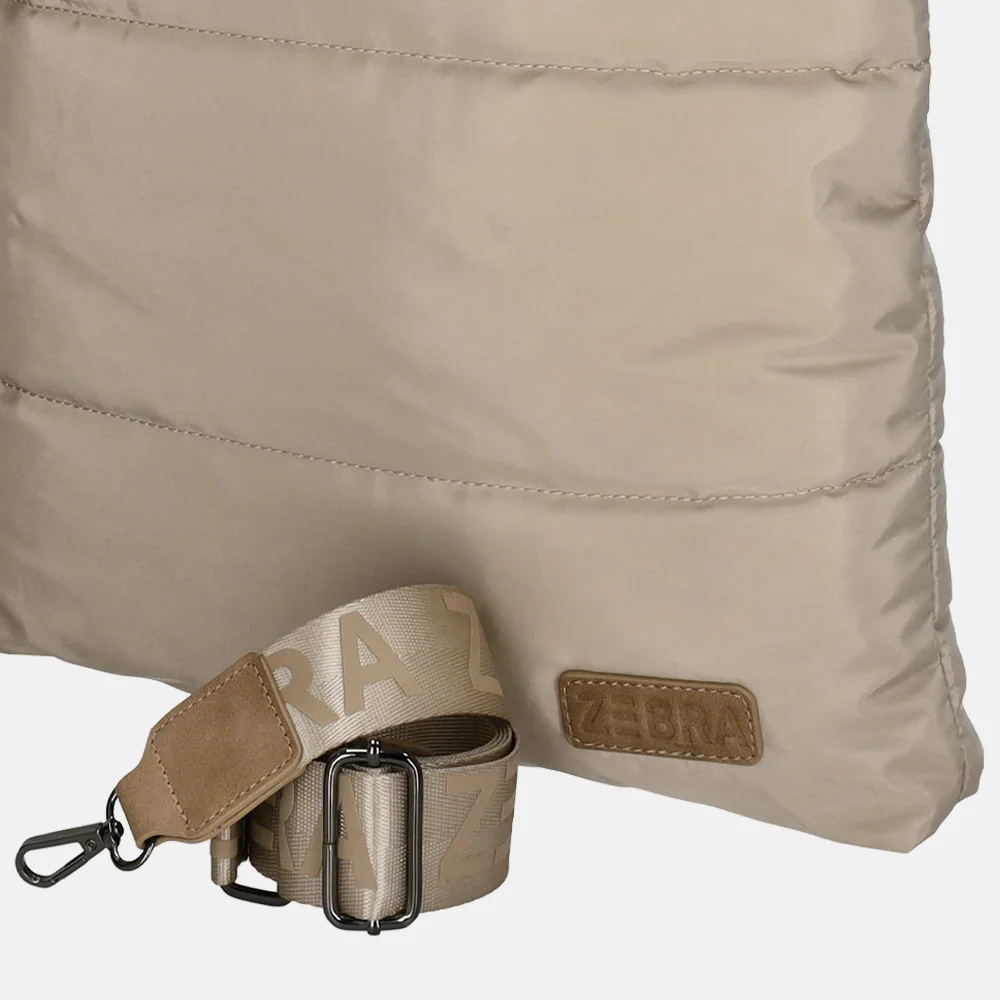 Zebra Trends Elske shopper II licht taupe bij Duifhuizen