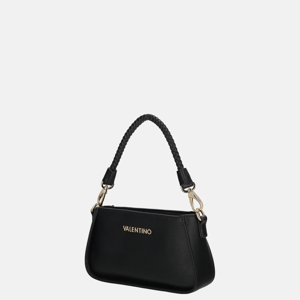 Valentino Bags Eris Re schoudertas gevlochten nero bij Duifhuizen