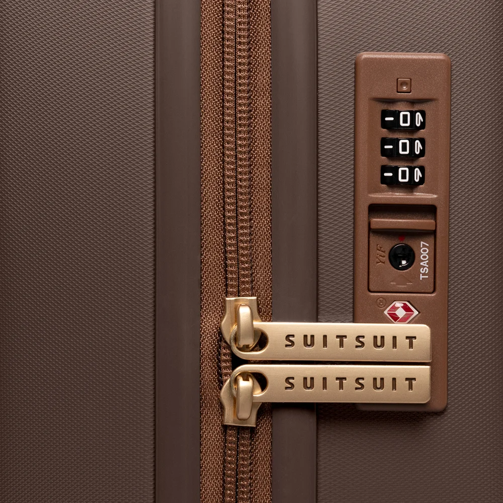 SUITSUIT Fab Seventies Special Edition reiskoffer 76 cm chocolate brown bij Duifhuizen