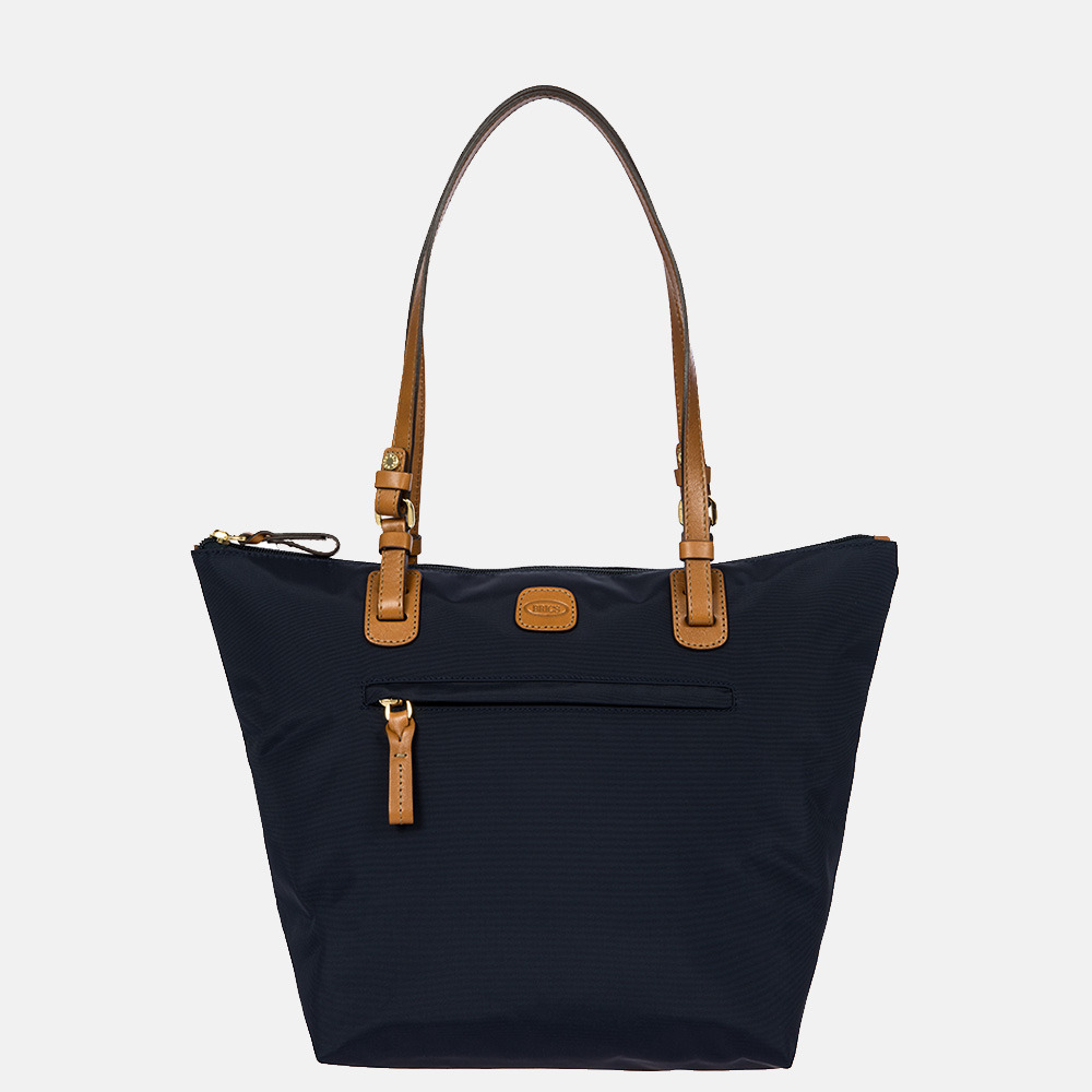 Bric's X-bag shopper ocean blue bij Duifhuizen