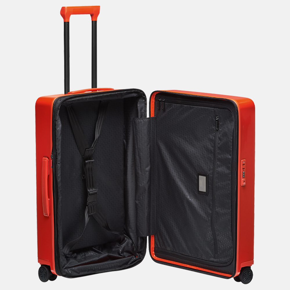 Porsche Design Roadster Hardcase koffer M lava orange bij Duifhuizen
