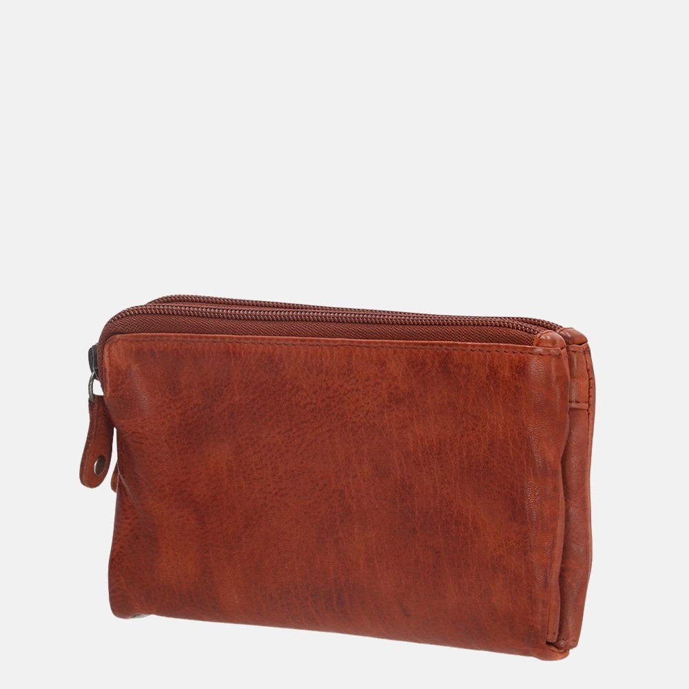 Old West Paint Rock portemonnee cognac bij Duifhuizen