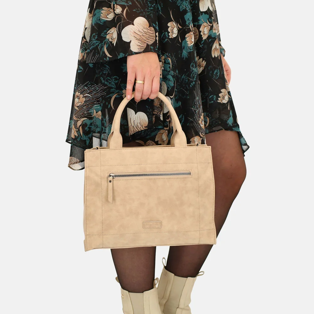 Beagles handtas lichttaupe bij Duifhuizen