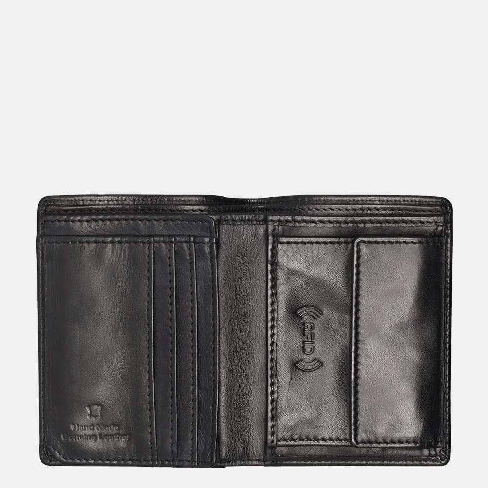 Bear Design billfold black bij Duifhuizen