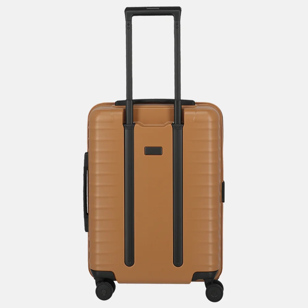 Titan Upgrade handbagage koffer frontpocket 55 cm canyon bronze bij Duifhuizen