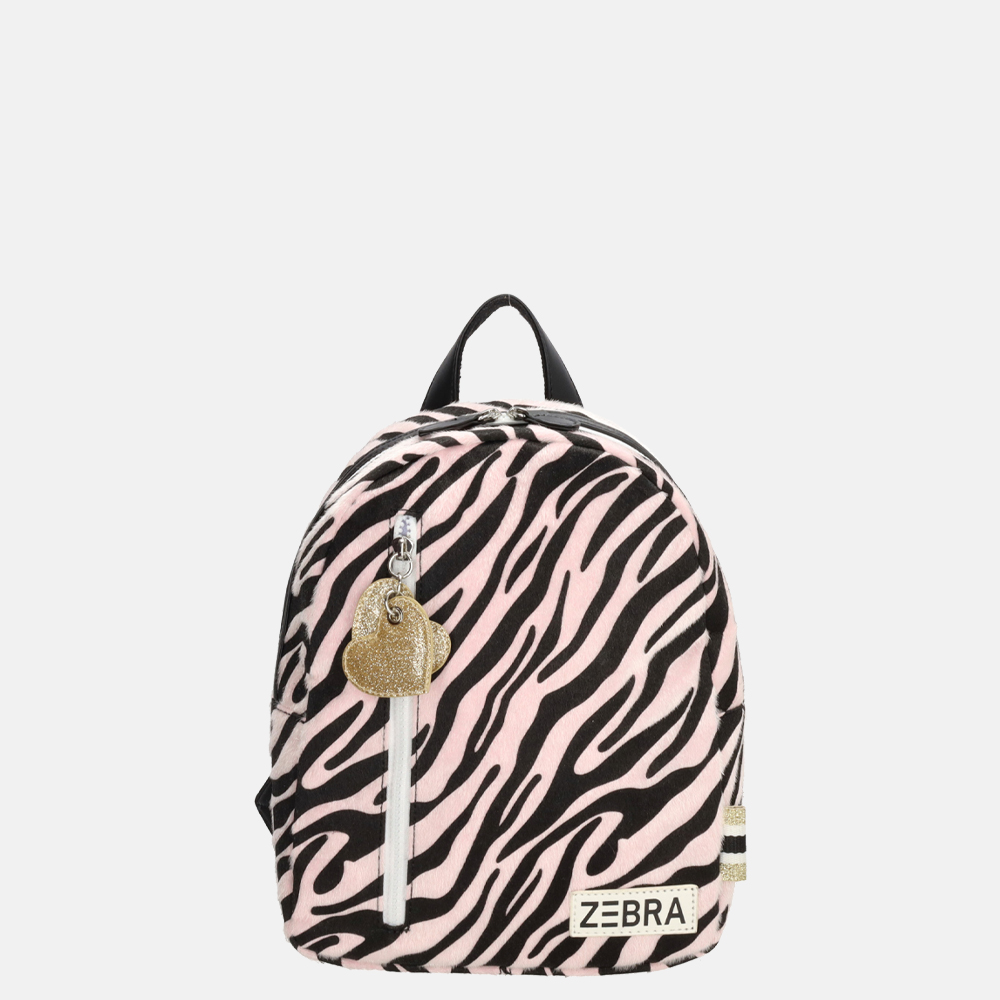 Zebra Trends kinderrugzak zebra roze bij Duifhuizen