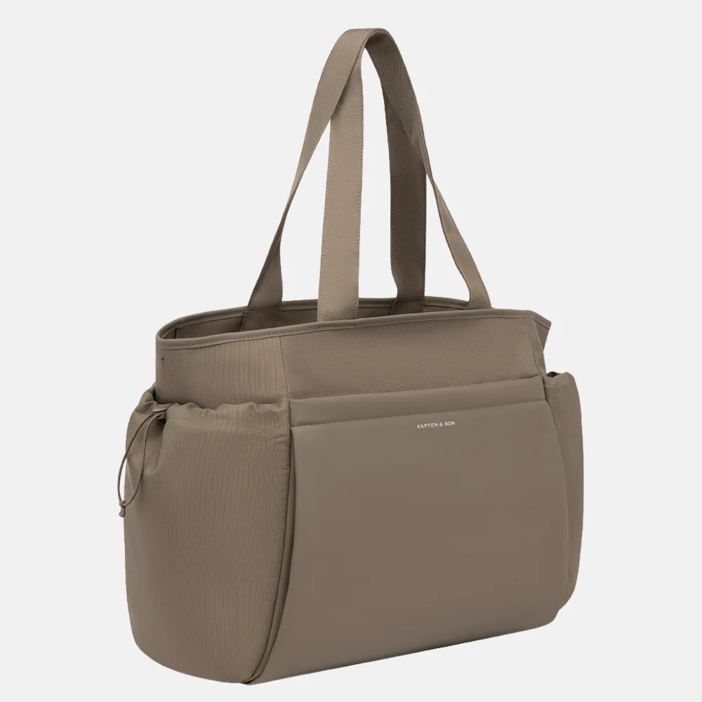 Kapten & Son Hellvi shopper walnut bij Duifhuizen