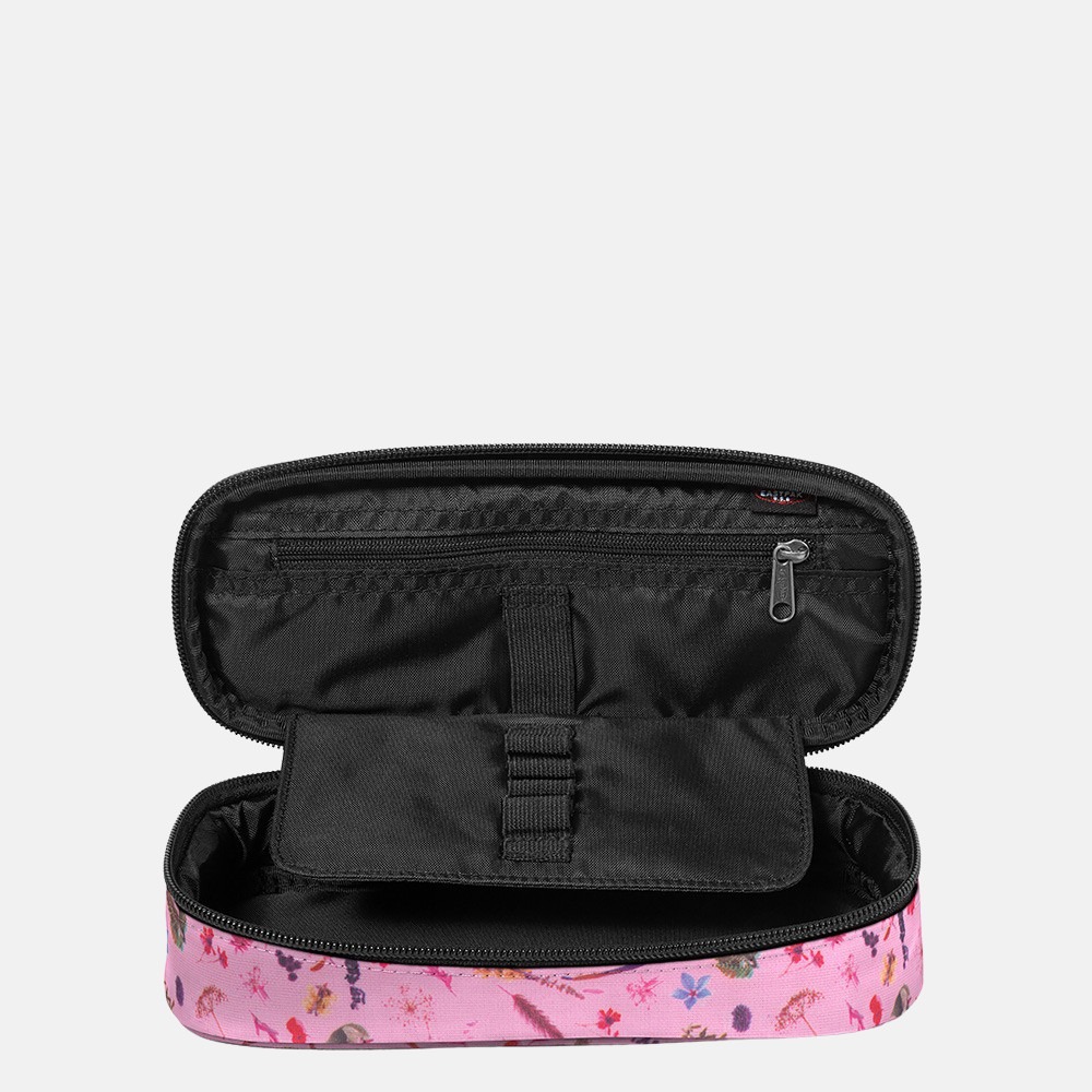 Eastpak Oval pen etui herbs pink bij Duifhuizen