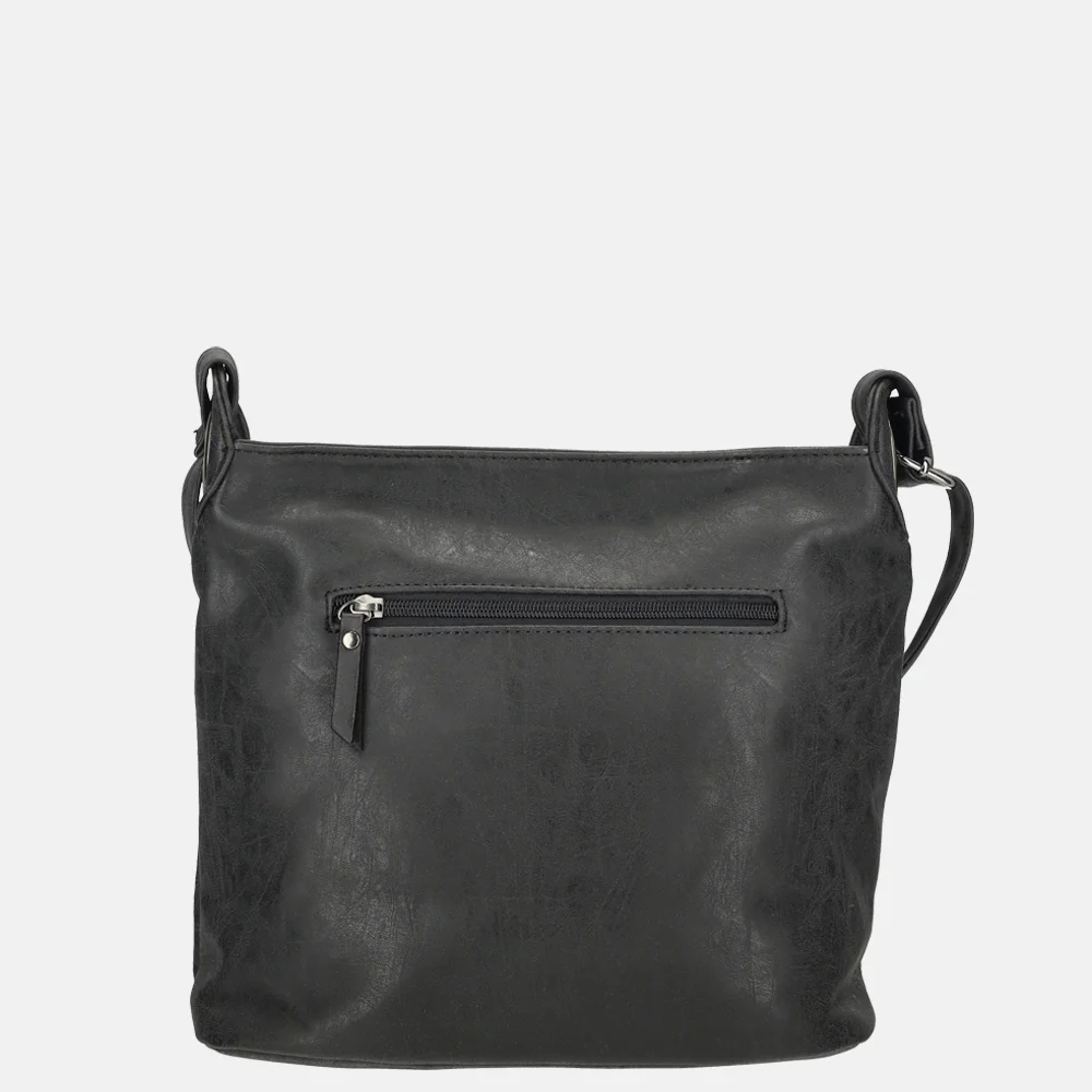 Enrico Benetti Josie crossbody tas zwart bij Duifhuizen