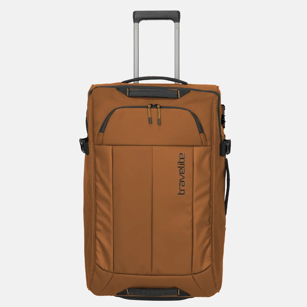 Travelite Briize reistas op wielen 67 cm curry