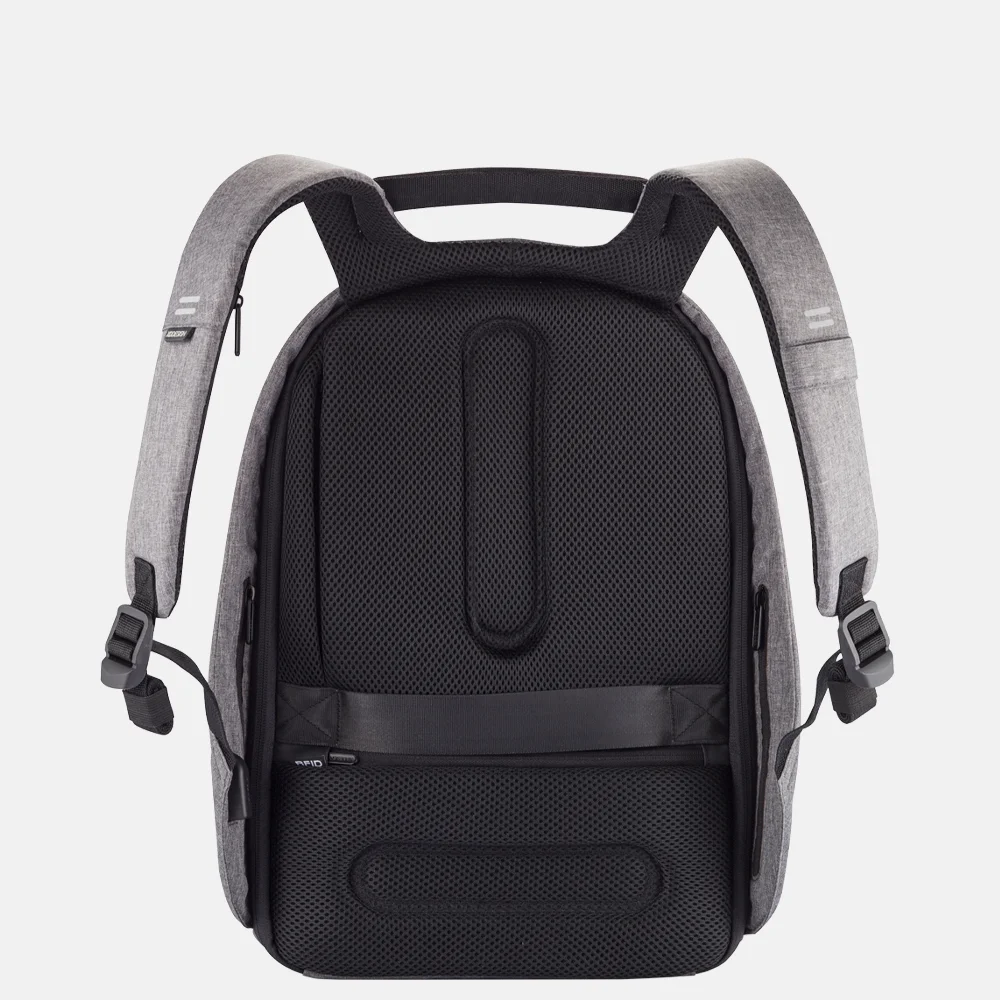 XD Design  Bobby Hero Regular rugzak 15.6 inch grey bij Duifhuizen