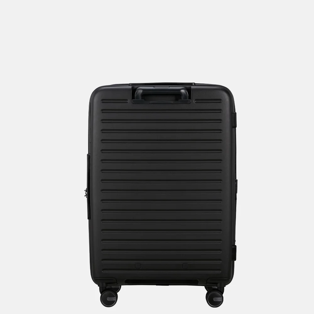 Samsonite Restackd reiskoffer 68 cm uitbreidbaar black bij Duifhuizen