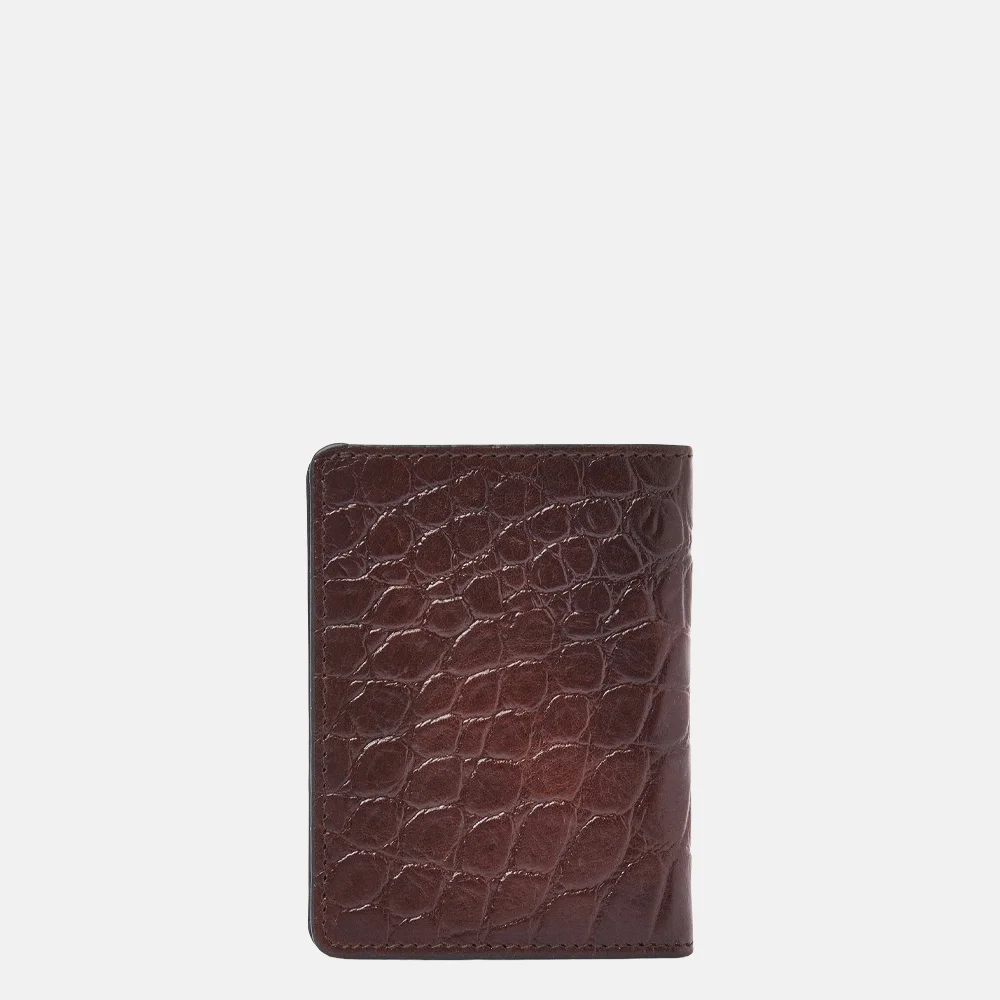 Castelijn en Beerens creditcard pasjeshouder croco mocca bij Duifhuizen