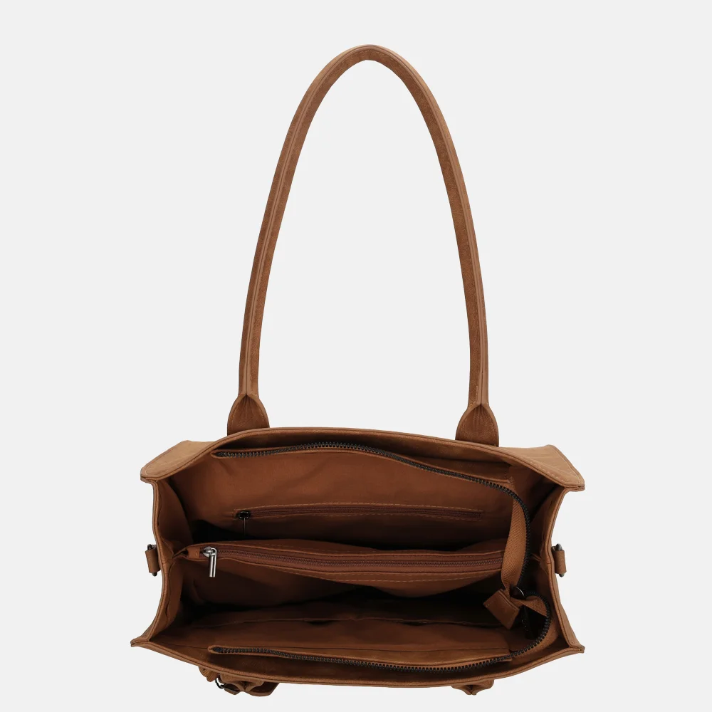 Zebra Trends Rosalyn shopper bruin bij Duifhuizen