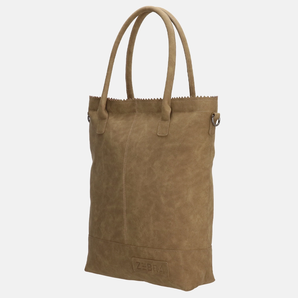 Zebra Trends shopper olijfgroen bij Duifhuizen