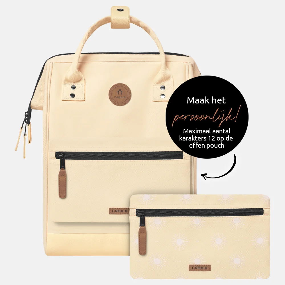 Cabaia Adventurer rugzak M 13 inch ibiza bij Duifhuizen