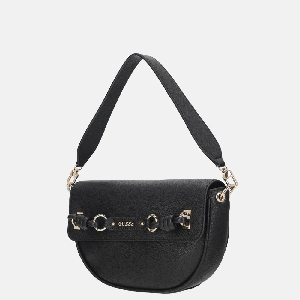 Guess Camelia schoudertas black bij Duifhuizen