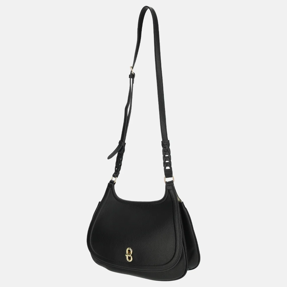 Laurent David Katty crossbody tas M black bij Duifhuizen