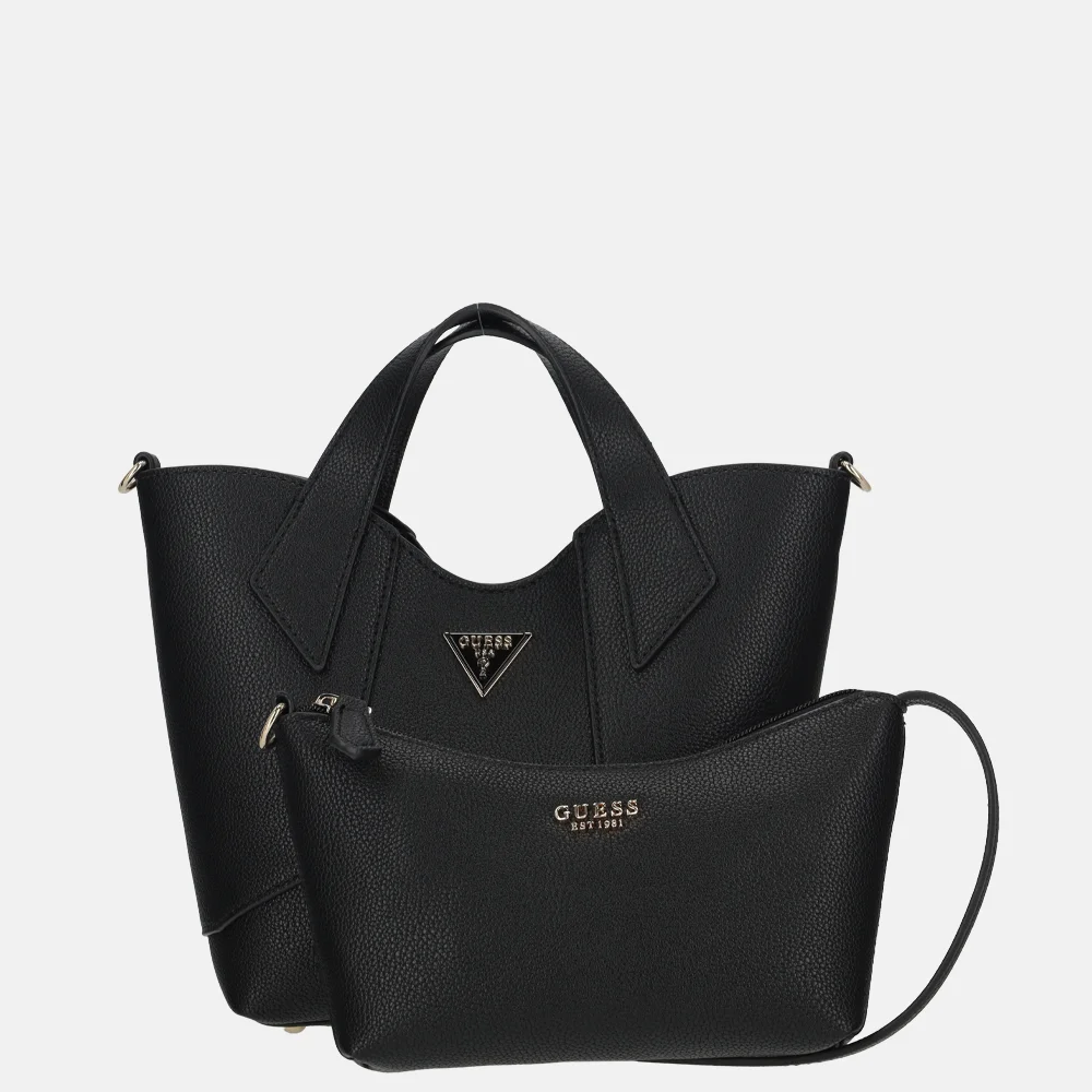Guess Darcy mini tote handtas black