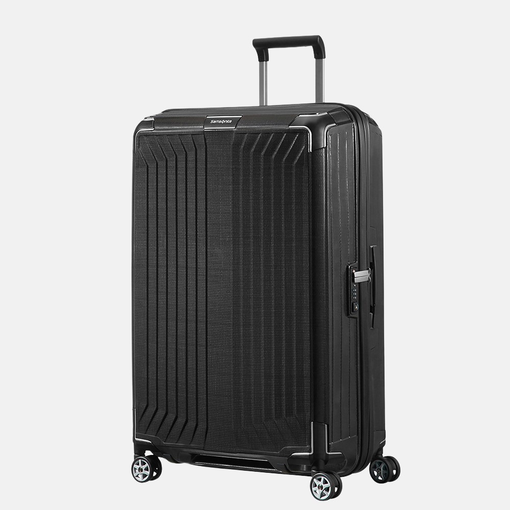 Samsonite Lite-Box spinner 75 cm black bij Duifhuizen