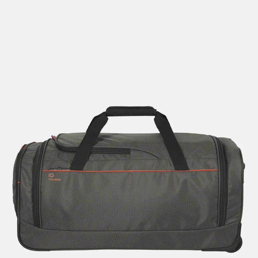 Travelite Crosslite 5.0 reistas op wielen M dark olive bij Duifhuizen