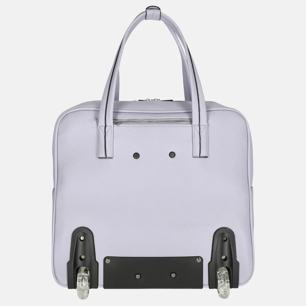 Olivia Lauren Leila business trolley 16 inch lila bij Duifhuizen