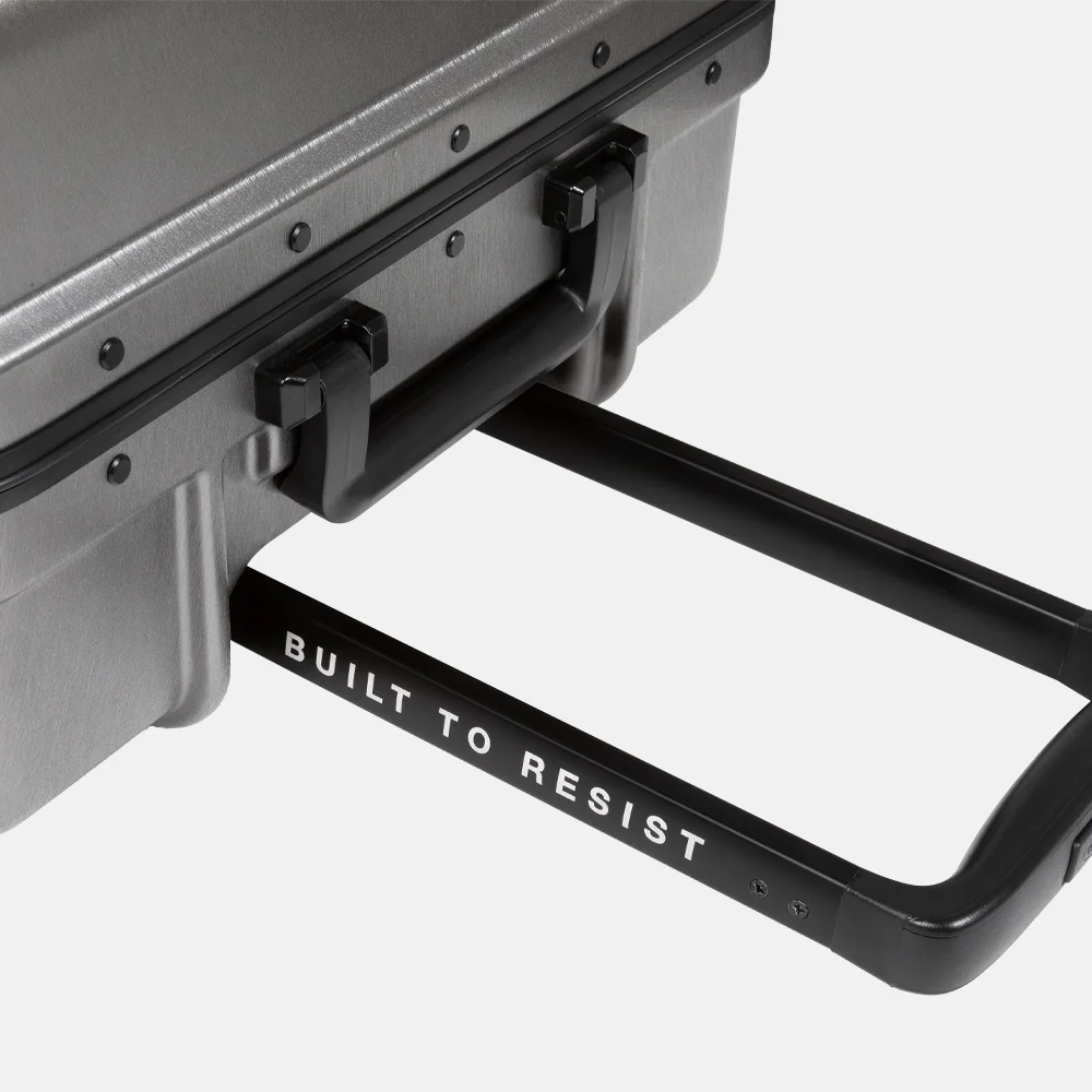 Eastpak Resit'R reiskoffer 68 cm brushed metal bij Duifhuizen