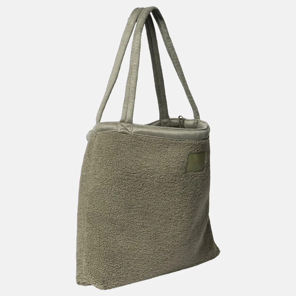 Studio Noos teddy mom bag shopper Joolz-editie army bij Duifhuizen