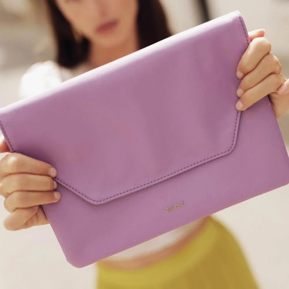 Mosz Sandy weekendtas lilac bij Duifhuizen