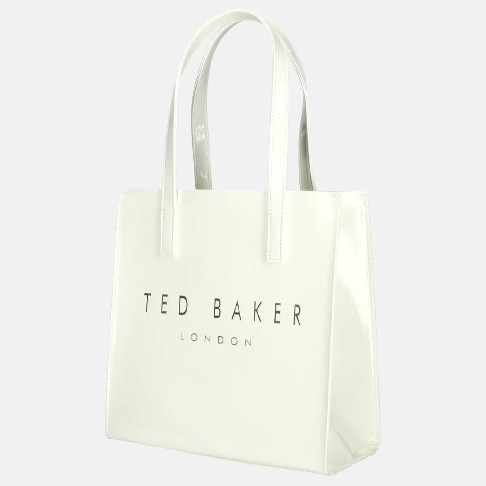 Ted Baker Crinkon shopper S white bij Duifhuizen
