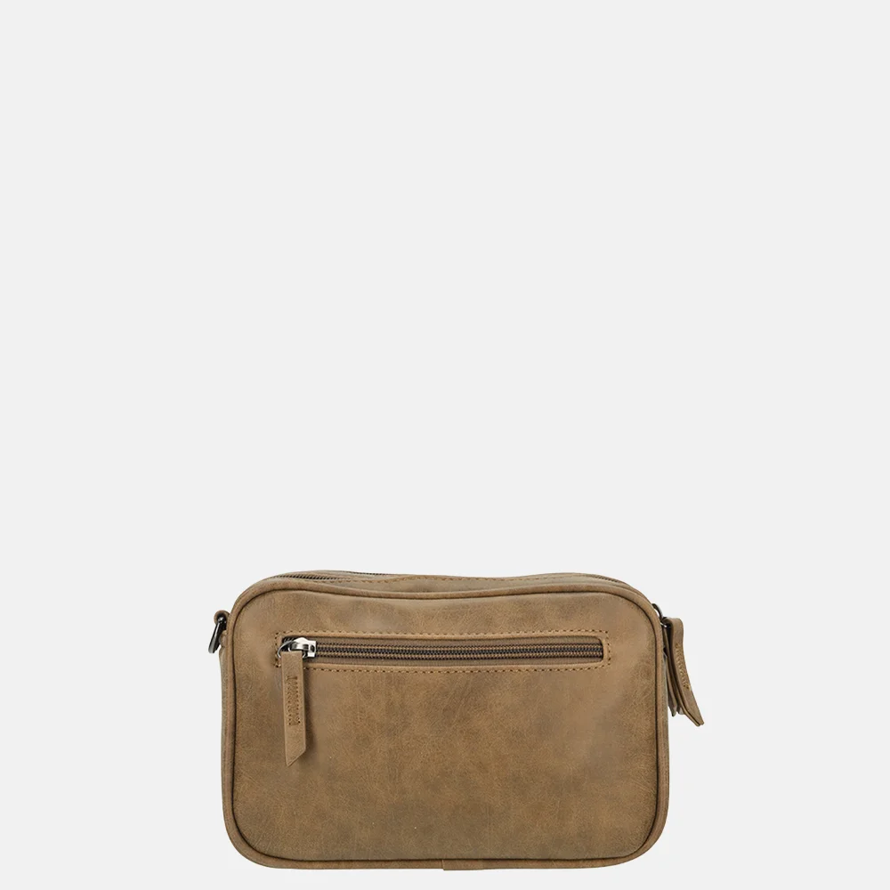 Enrico Benetti Stacey crossbody tas camel bij Duifhuizen