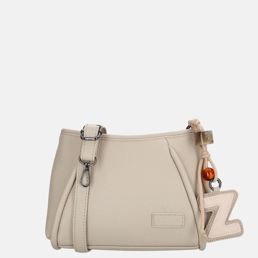 Zebra Trends Sofie crossbody tas creme