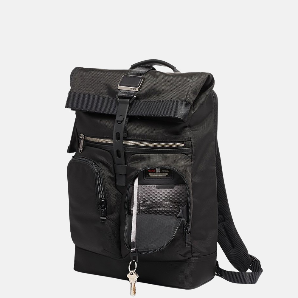 Tumi Alpha Bravo Lance laptop rugzak 14 inch black bij Duifhuizen
