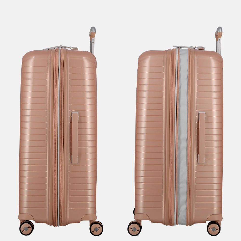 Jump Evae reiskoffer 76 cm expandable rosepale bij Duifhuizen