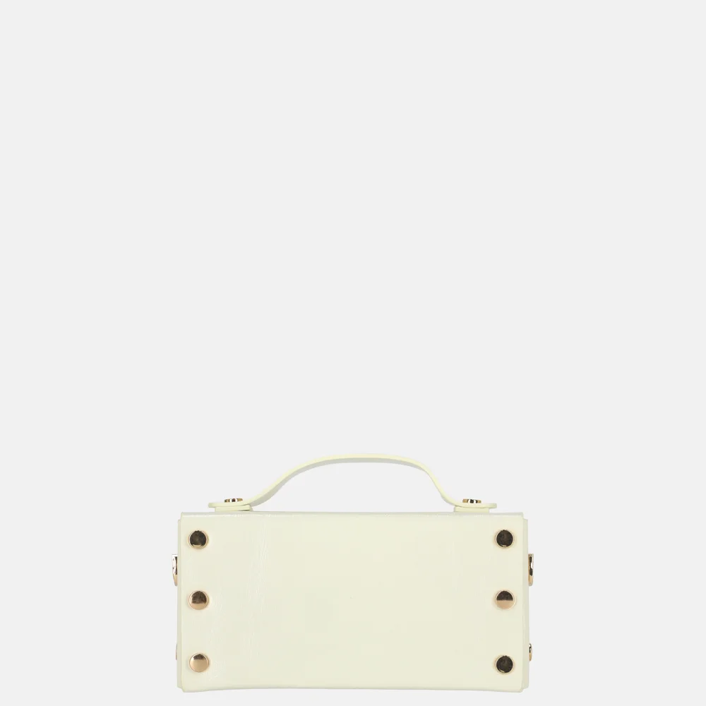 Firenze crossbody tas lak white bij Duifhuizen