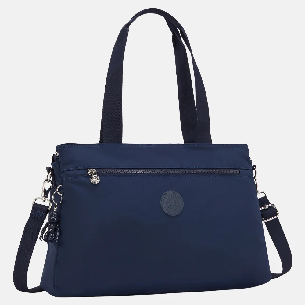 Kipling Elysia shopper infinite blue bij Duifhuizen