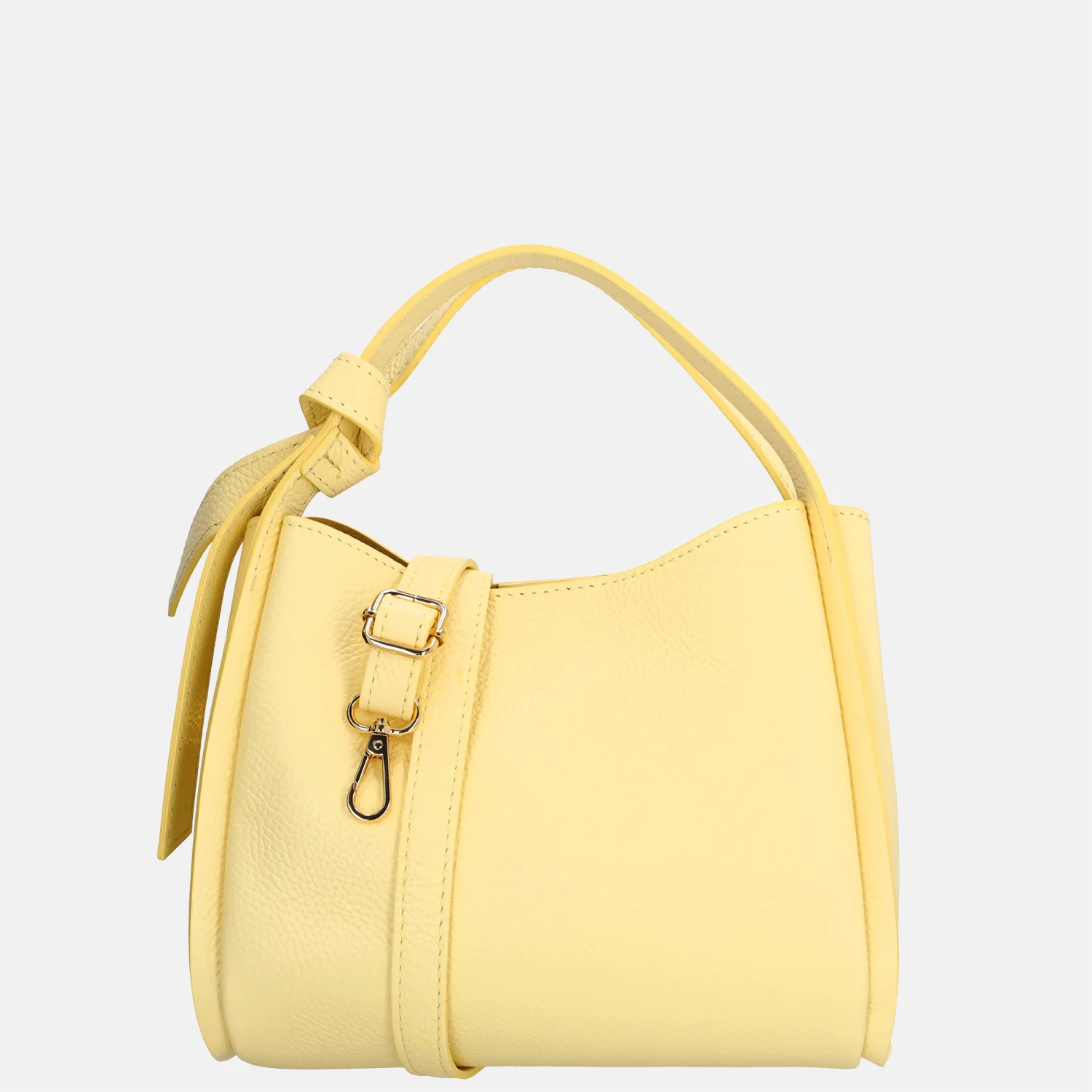 Charm London Knott handtas zachtgeel