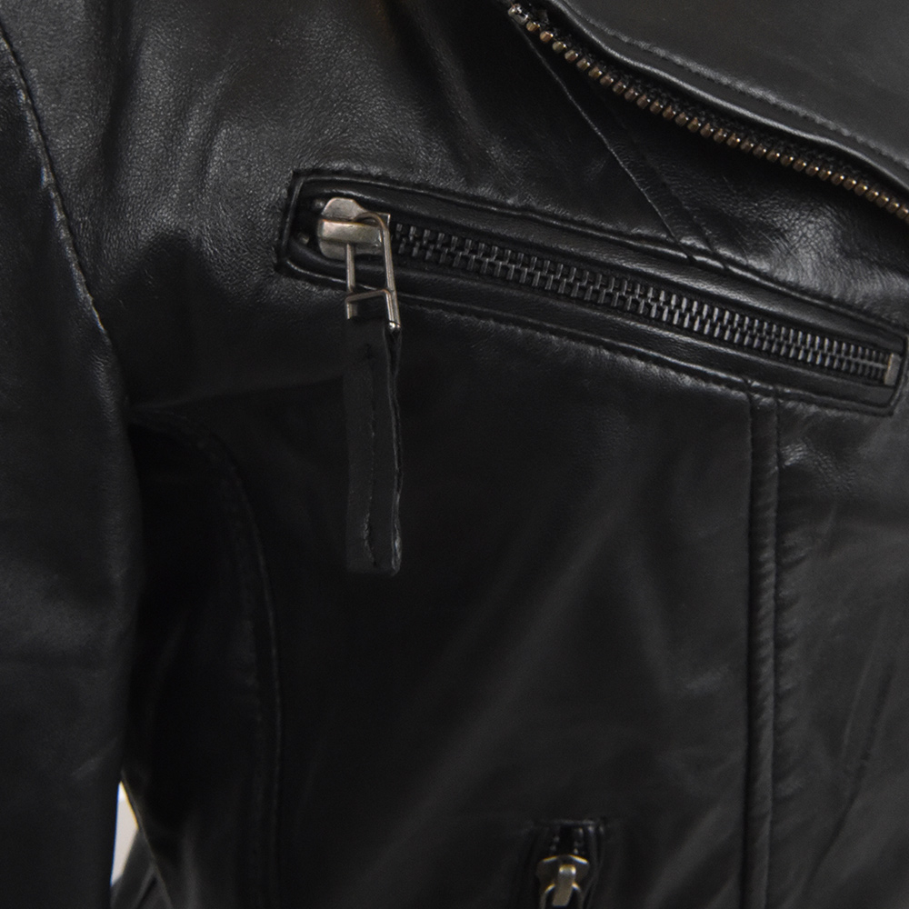 Dekkers Ledermode Lia dames jack black bij Duifhuizen